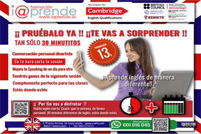 conversacion personal 30 minutos