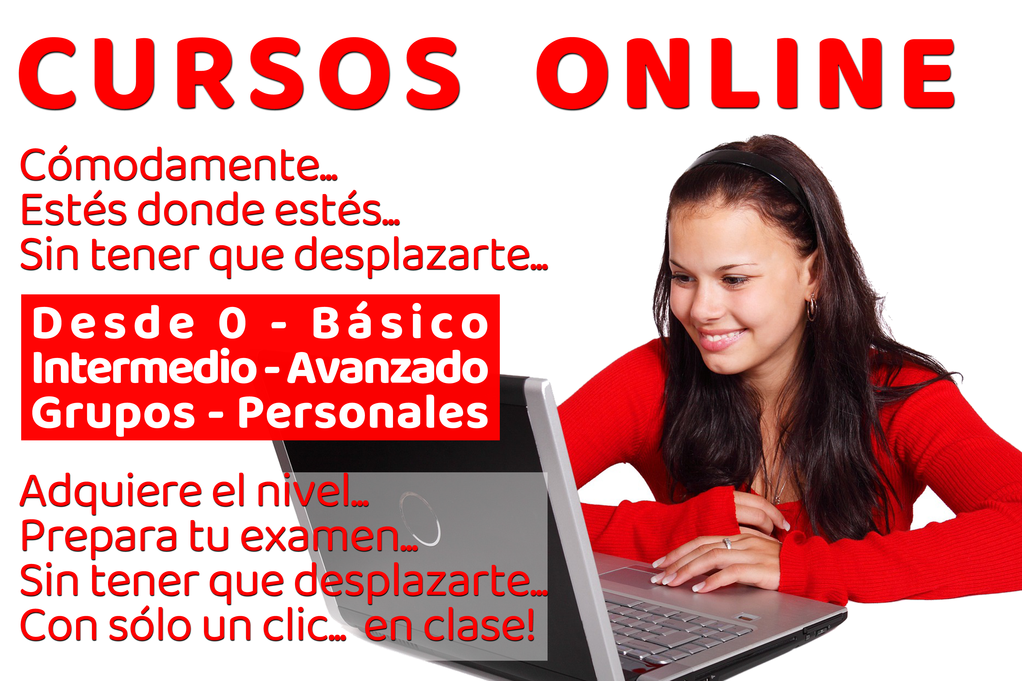  cursos de inglés on Line